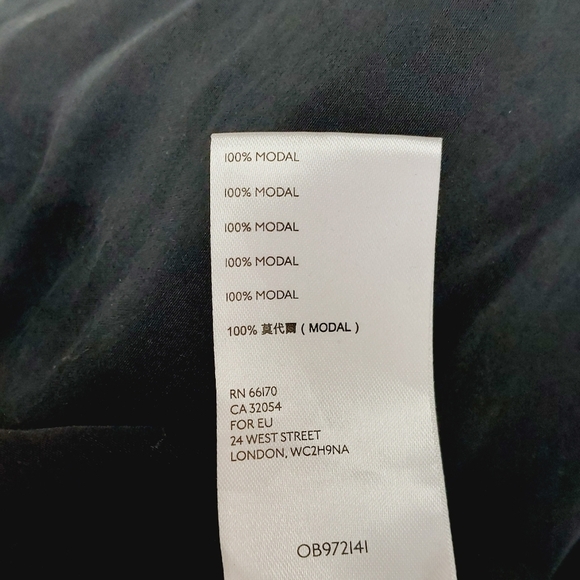 Anthropologie Maeve Ally Tunic Black Cutouts Summer Lagenlook Top P2952 - Picture 8 of 10